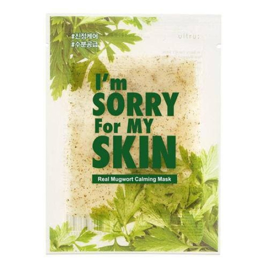 I'm Sorry For My Skin] Real Mugwort Calming Mask 10ea x 23ml